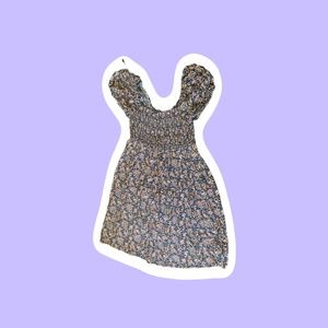 Wild Fable Black Floral Sundress